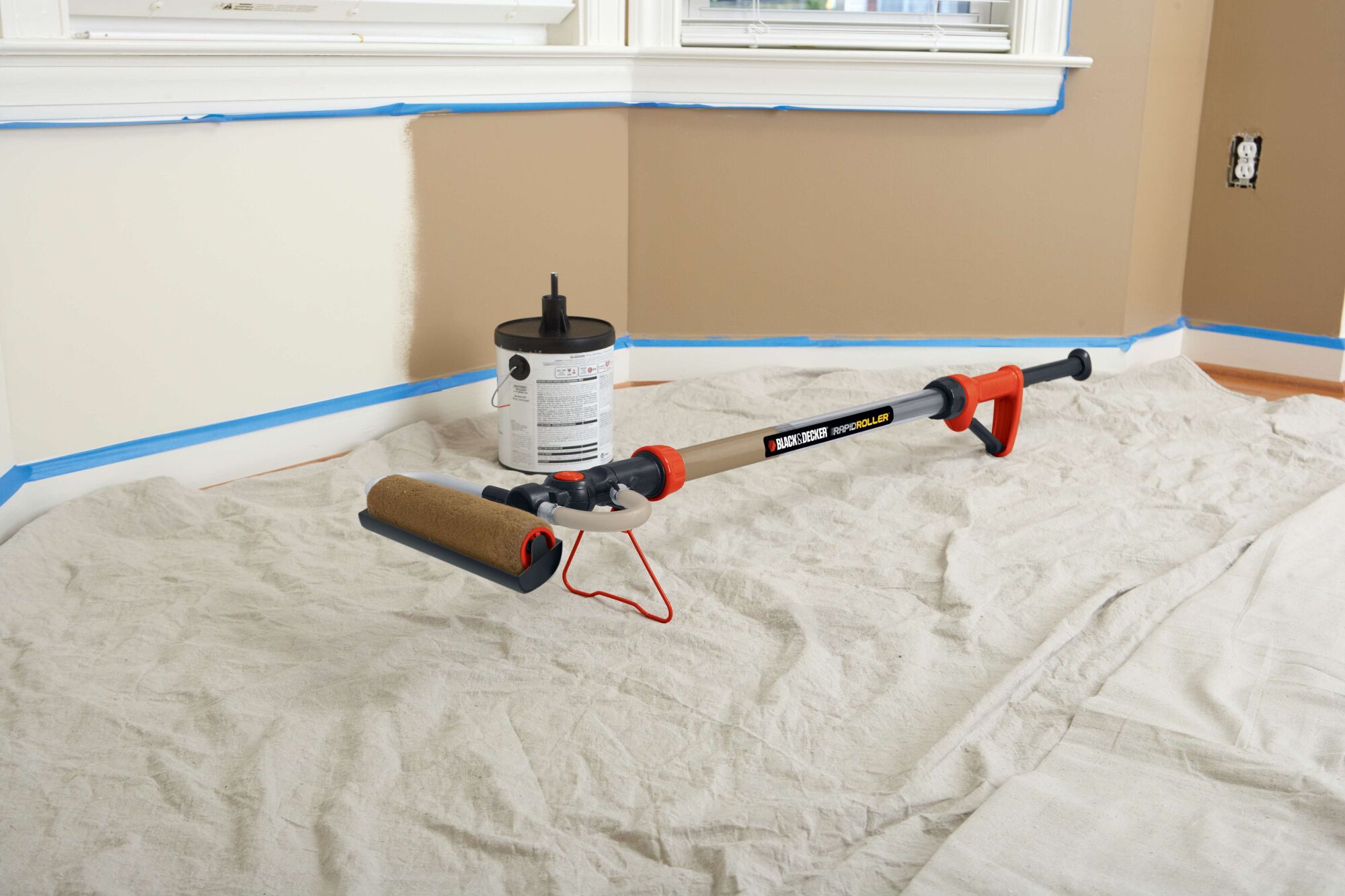 Plunger feature of Pivoting rapid roller.