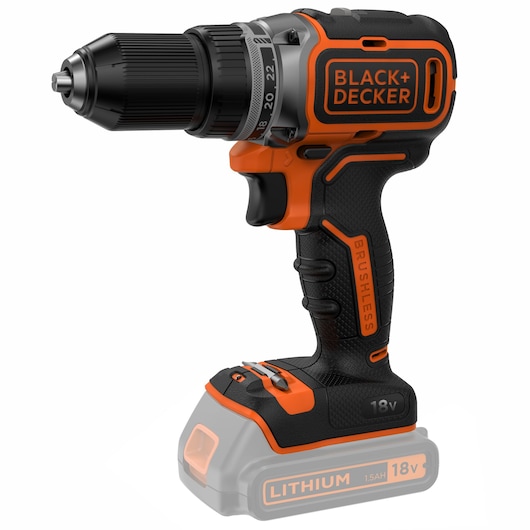 18V Cordless Brushless 2 Gear Drill Driver
