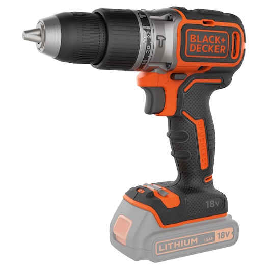 18V Cordless Brushless 2 Gear Hammer Drill